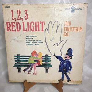 1910 FRUITGUM COMPANY - 1, 2, 3 RED LIGHT - BUDDAH RECORDS VINTAGE LP - (VG+/G+)